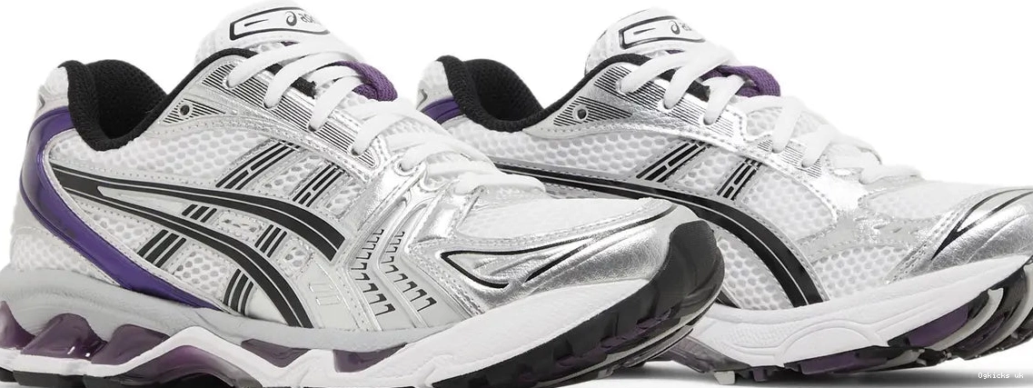 Grape 14 ASICS White Dark Gel-Kayano W 0819